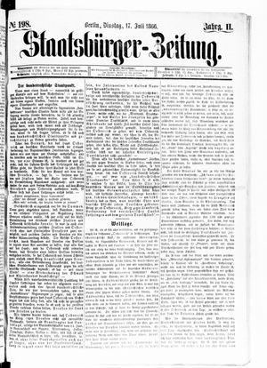 Staatsbürger-Zeitung on Jul 17, 1866