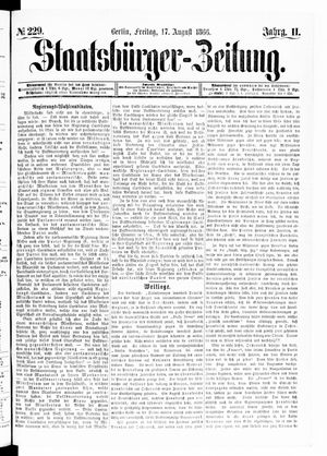 Staatsbürger-Zeitung on Aug 17, 1866