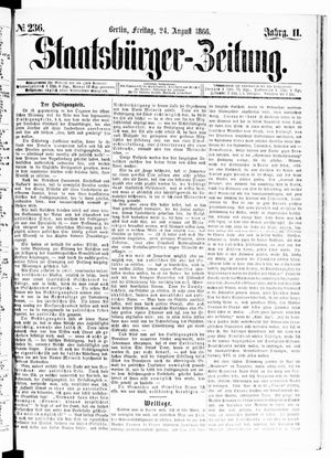 Staatsbürger-Zeitung on Aug 24, 1866