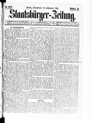 Staatsbürger-Zeitung vom 29.09.1866