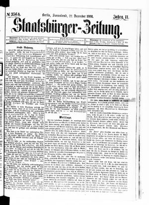 Staatsbürger-Zeitung on Dec 22, 1866