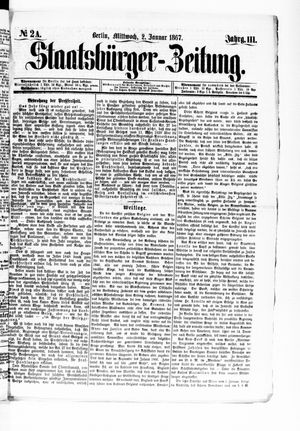 Staatsbürger-Zeitung on Jan 2, 1867