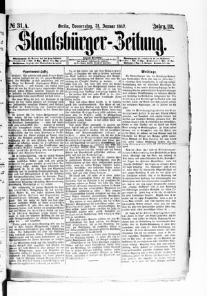 Staatsbürger-Zeitung vom 31.01.1867