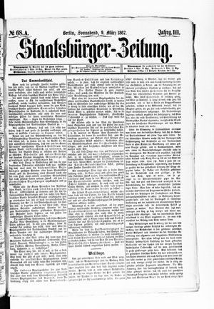 Staatsbürger-Zeitung vom 09.03.1867