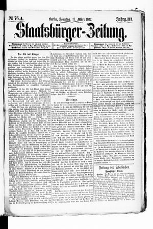 Staatsbürger-Zeitung on Mar 17, 1867