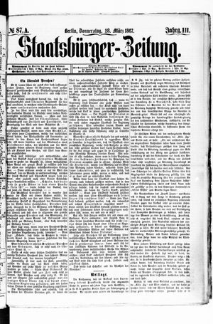 Staatsbürger-Zeitung on Mar 28, 1867