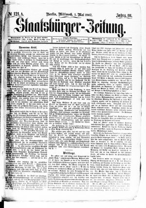 Staatsbürger-Zeitung on May 1, 1867