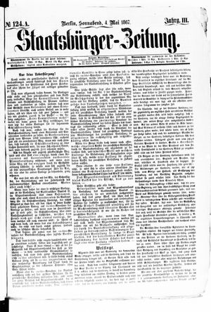 Staatsbürger-Zeitung on May 4, 1867