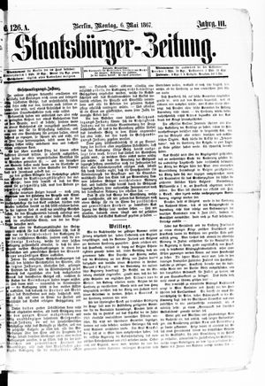 Staatsbürger-Zeitung vom 06.05.1867