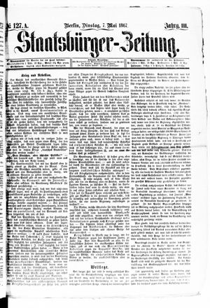 Staatsbürger-Zeitung vom 07.05.1867