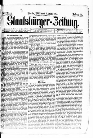 Staatsbürger-Zeitung vom 08.05.1867