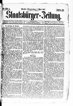 Staatsbürger-Zeitung vom 09.05.1867