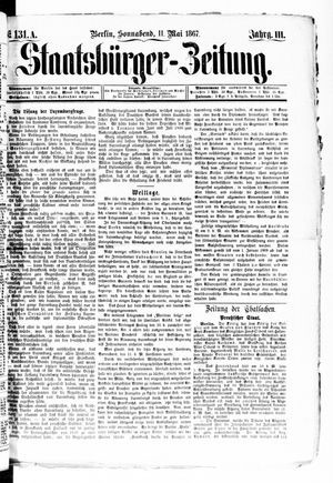 Staatsbürger-Zeitung vom 11.05.1867