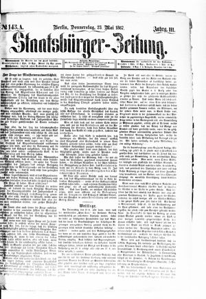 Staatsbürger-Zeitung on May 23, 1867