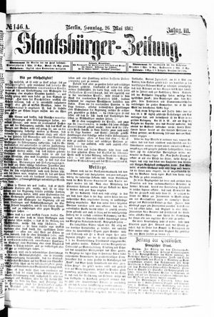 Staatsbürger-Zeitung vom 26.05.1867