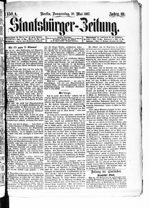 Staatsbürger-Zeitung vom 30.05.1867