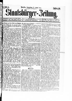 Staatsbürger-Zeitung vom 09.06.1867