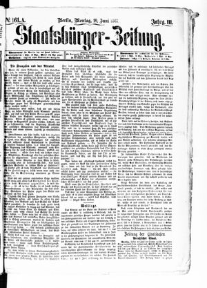 Staatsbürger-Zeitung vom 10.06.1867