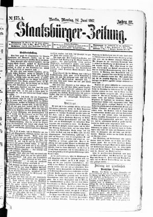 Staatsbürger-Zeitung on Jun 24, 1867