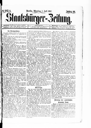 Staatsbürger-Zeitung vom 01.07.1867