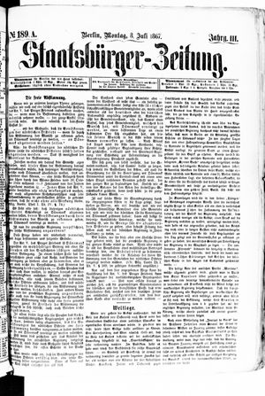 Staatsbürger-Zeitung vom 08.07.1867