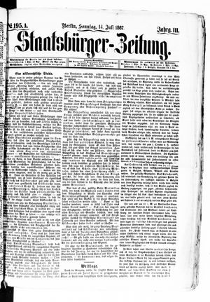 Staatsbürger-Zeitung vom 14.07.1867
