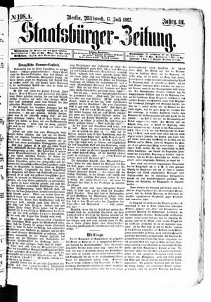 Staatsbürger-Zeitung vom 17.07.1867