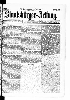 Staatsbürger-Zeitung vom 28.07.1867