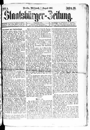 Staatsbürger-Zeitung vom 07.08.1867