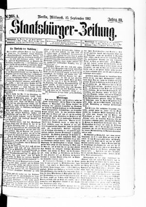Staatsbürger-Zeitung vom 25.09.1867