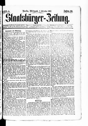 Staatsbürger-Zeitung on Oct 2, 1867