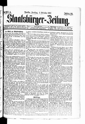 Staatsbürger-Zeitung vom 04.10.1867