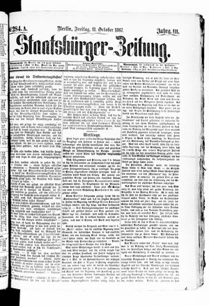 Staatsbürger-Zeitung vom 11.10.1867