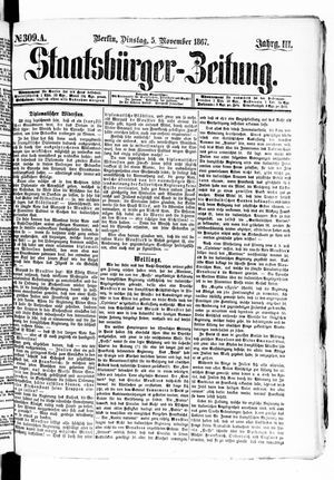 Staatsbürger-Zeitung on Nov 6, 1867