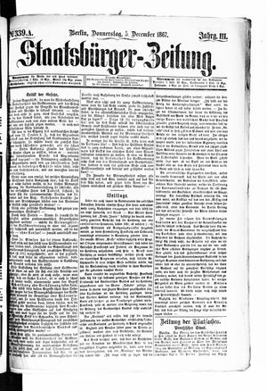 Staatsbürger-Zeitung vom 05.12.1867