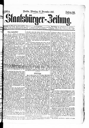 Staatsbürger-Zeitung on Dec 16, 1867