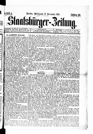 Staatsbürger-Zeitung vom 18.12.1867