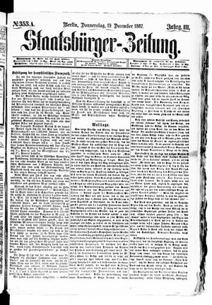 Staatsbürger-Zeitung on Dec 19, 1867