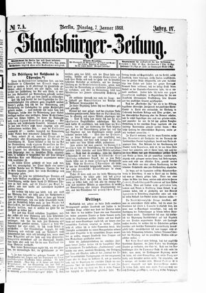 Staatsbürger-Zeitung on Jan 7, 1868