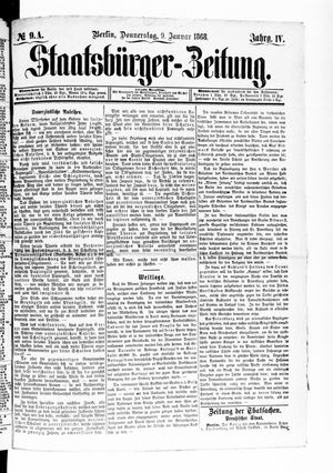 Staatsbürger-Zeitung on Jan 9, 1868