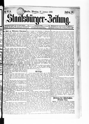 Staatsbürger-Zeitung on Jan 27, 1868