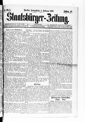 Staatsbürger-Zeitung on Feb 8, 1868