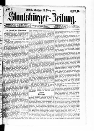 Staatsbürger-Zeitung vom 23.03.1868