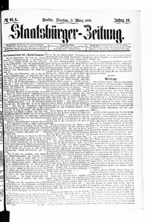 Staatsbürger-Zeitung vom 31.03.1868