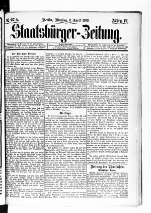 Staatsbürger-Zeitung vom 06.04.1868