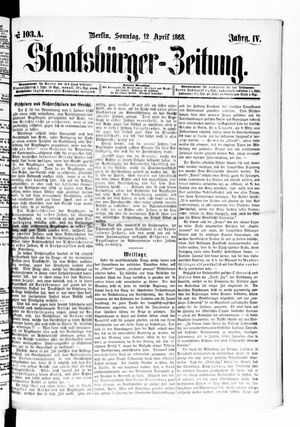 Staatsbürger-Zeitung vom 12.04.1868
