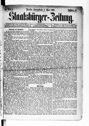 Staatsbürger-Zeitung on May 2, 1868