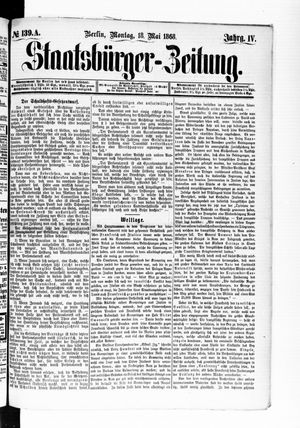 Staatsbürger-Zeitung vom 18.05.1868