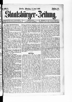 Staatsbürger-Zeitung vom 08.06.1868