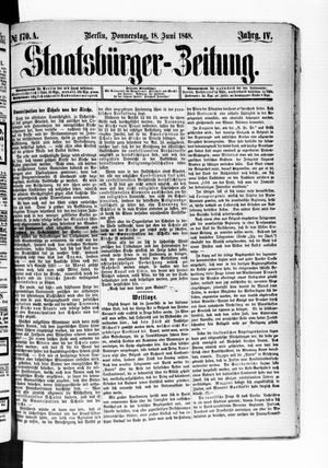 Staatsbürger-Zeitung vom 18.06.1868